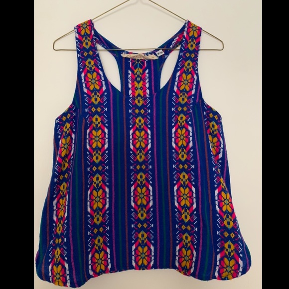 Free People Tops - Free People | Atlantic Embroidered Tank Top